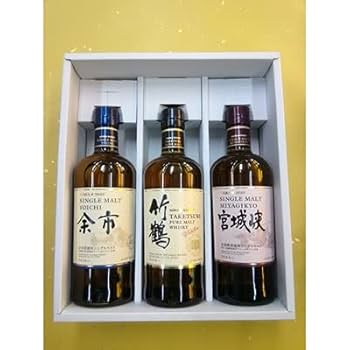 サントリー - 余市2021&宮城峡2021 4本セット Amazon.co.jp: ウイスキーギフトセット 余市・竹鶴・宮城峡